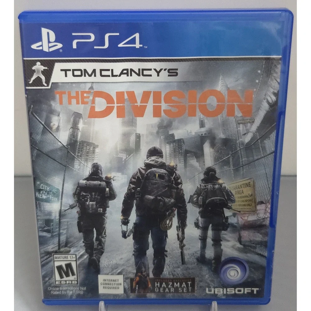 Tom Clancy's The Division - PlayStation 4 (PS4) - Complete in Box (CIB) - Tested